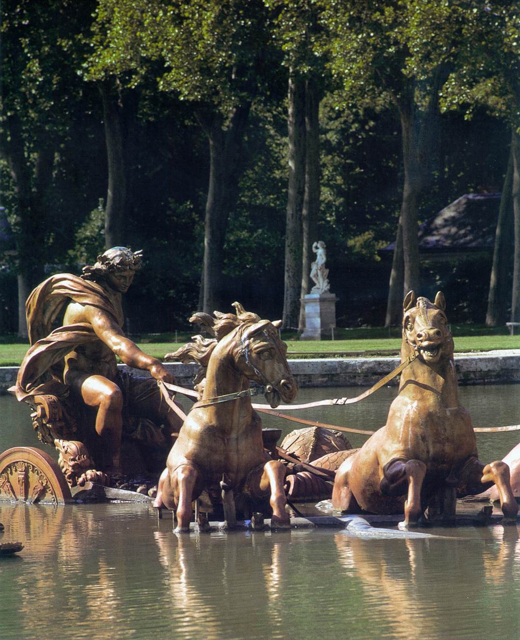 Apollo Fountain (detail) by TUBY, Jean-Baptiste