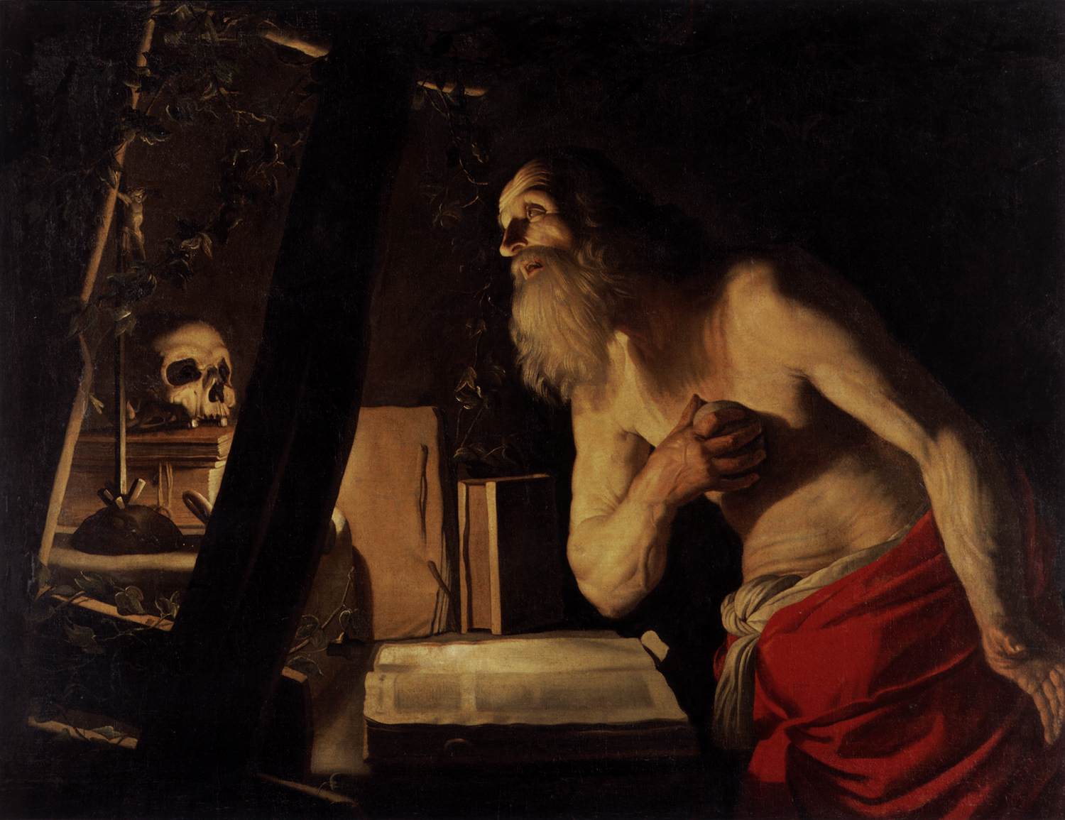 St Jerome by HONTHORST, Gerrit van