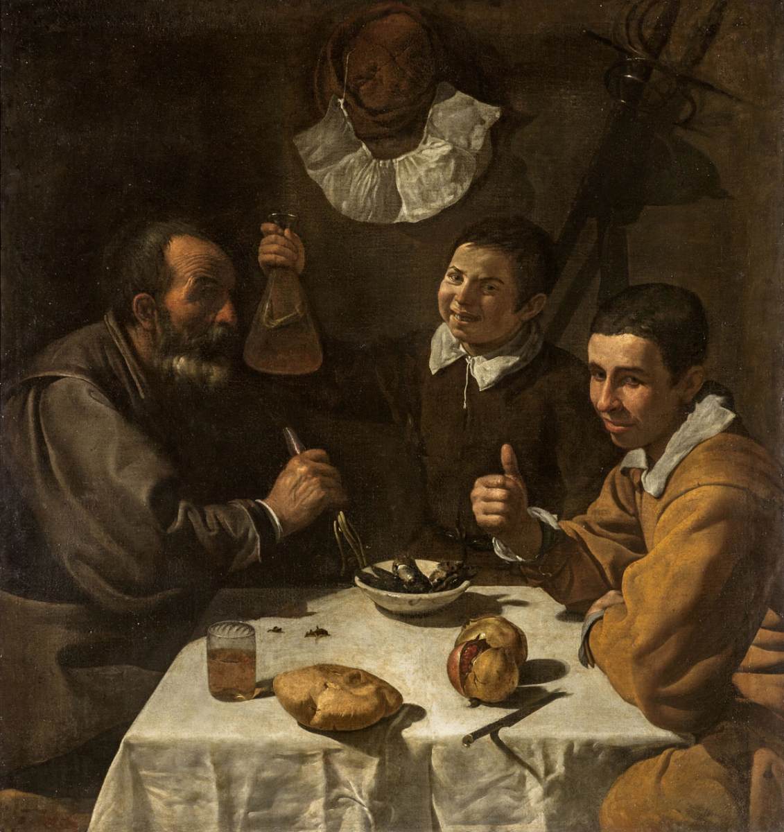 Breakfast by VELÁZQUEZ, Diego Rodriguez de Silva y