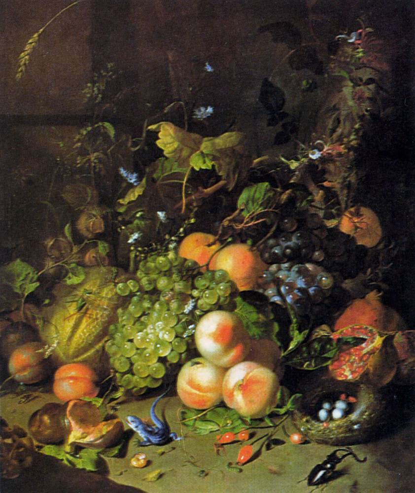 Flower Still-Life by RUYSCH, Rachel