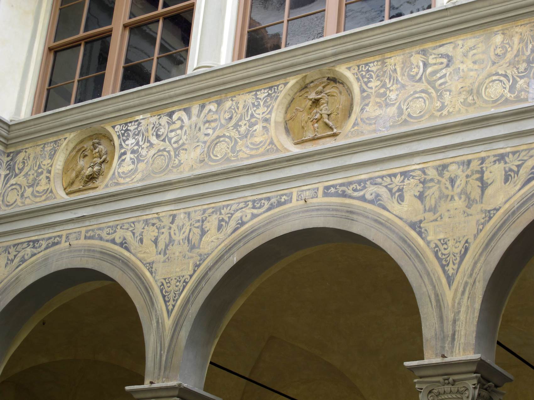 Courtyard decoration by RUSTICI, Giovanni Francesco