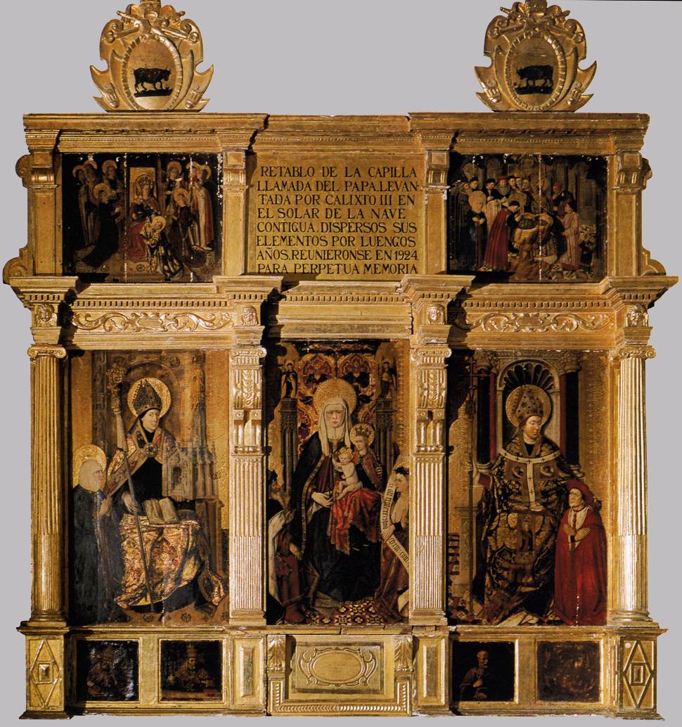 Retable of St Anne by