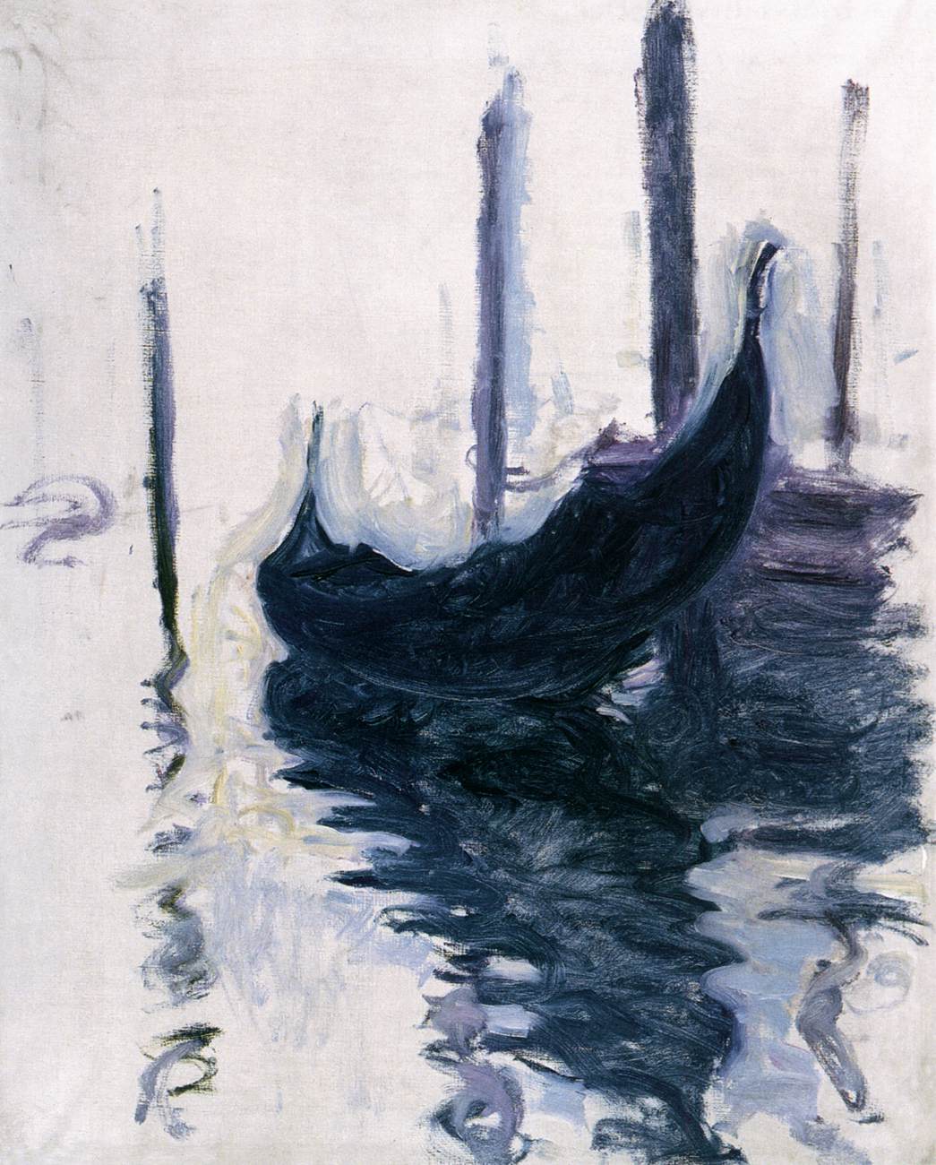 Gondola in Venice by MONET, Claude