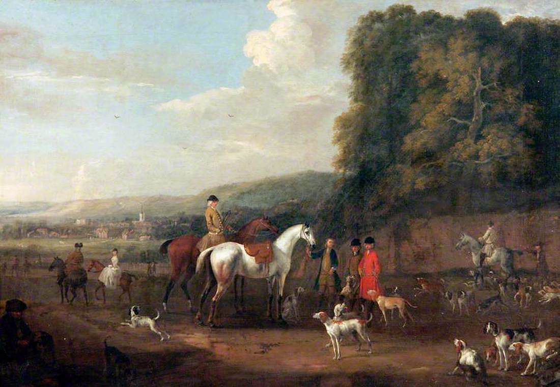 A Hunting Piece by TILLEMANS, Peter